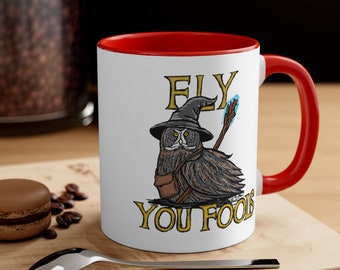 Gandalf the Great Gray Owl  - 11oz Mug