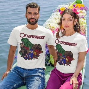 Ottervengers - Unisex Adult Short Sleeve Shirt