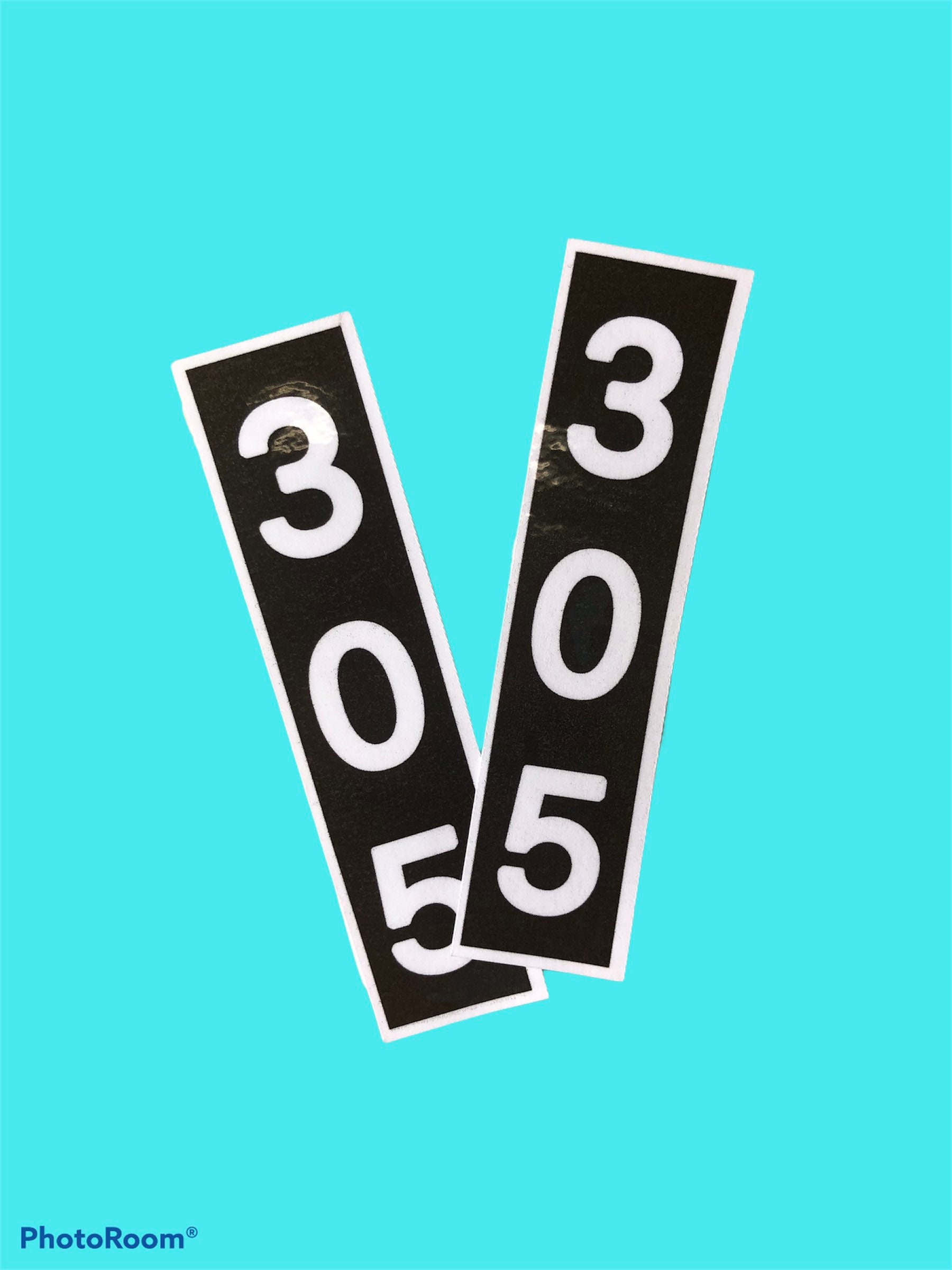 305 Miami Waterproof Vinyl Sticker - Etsy