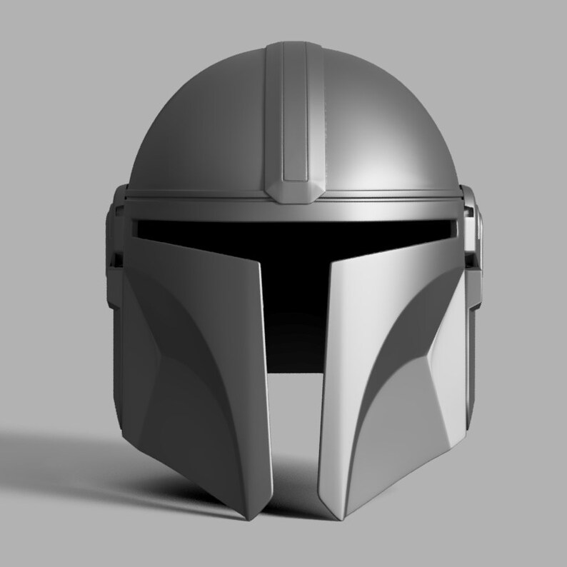 Mandalorian Helmet OBJ Etsy