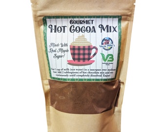 Gourmet Hot Cocoa Mix | Real Maple Sugar | Hot Chocolate