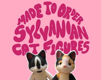 Custom Sylvanian Families | Personalised Cat Figures | Handmade Gifts