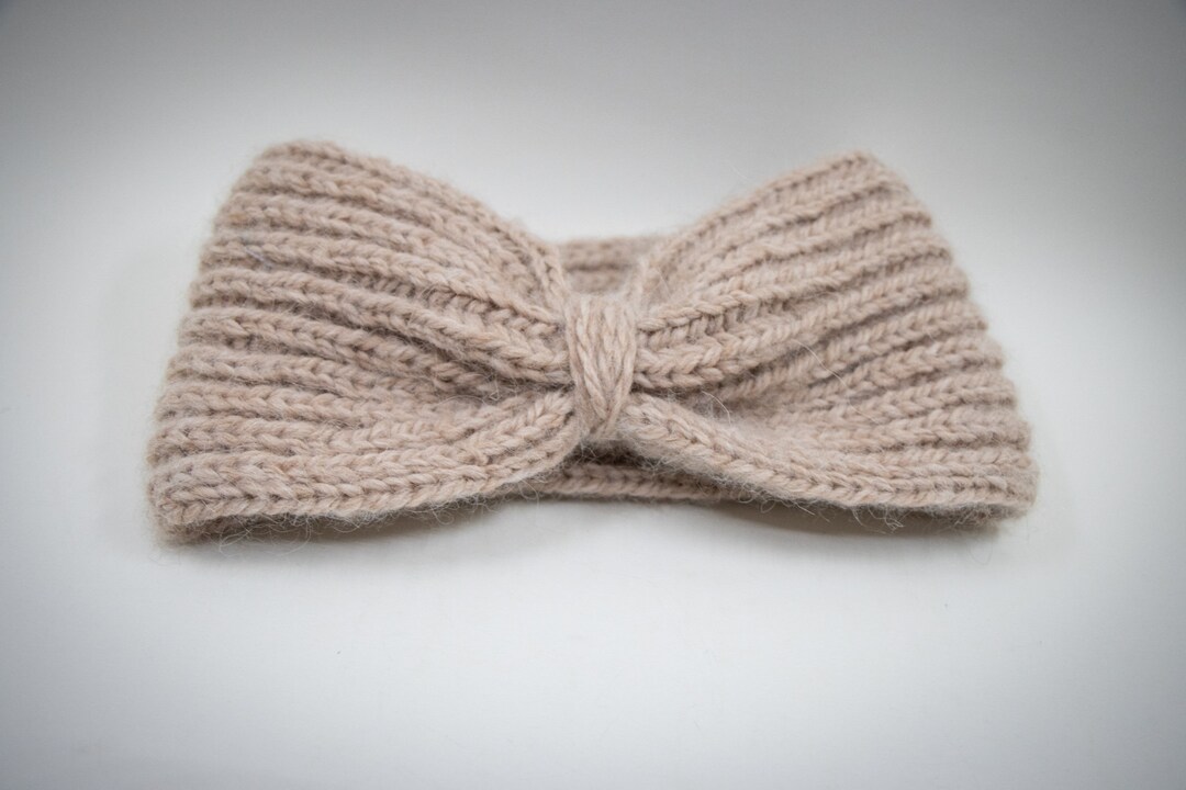 Pink Kint English Rib Headband Etsy