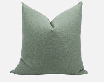 sage decorative pillows