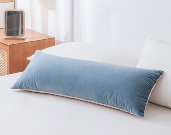 extra long bed pillow