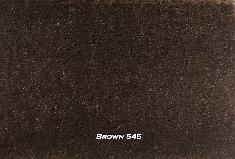 Dutch Mohair Velvet Upholstery Fabric Brown 545. by the Yard. PLEASE