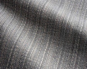 4.5 yards Serena & Lily Maritime / Perennials Stree-yay! Platinum In/Outdoor Faux Linen Upholstery Fabric - CB
