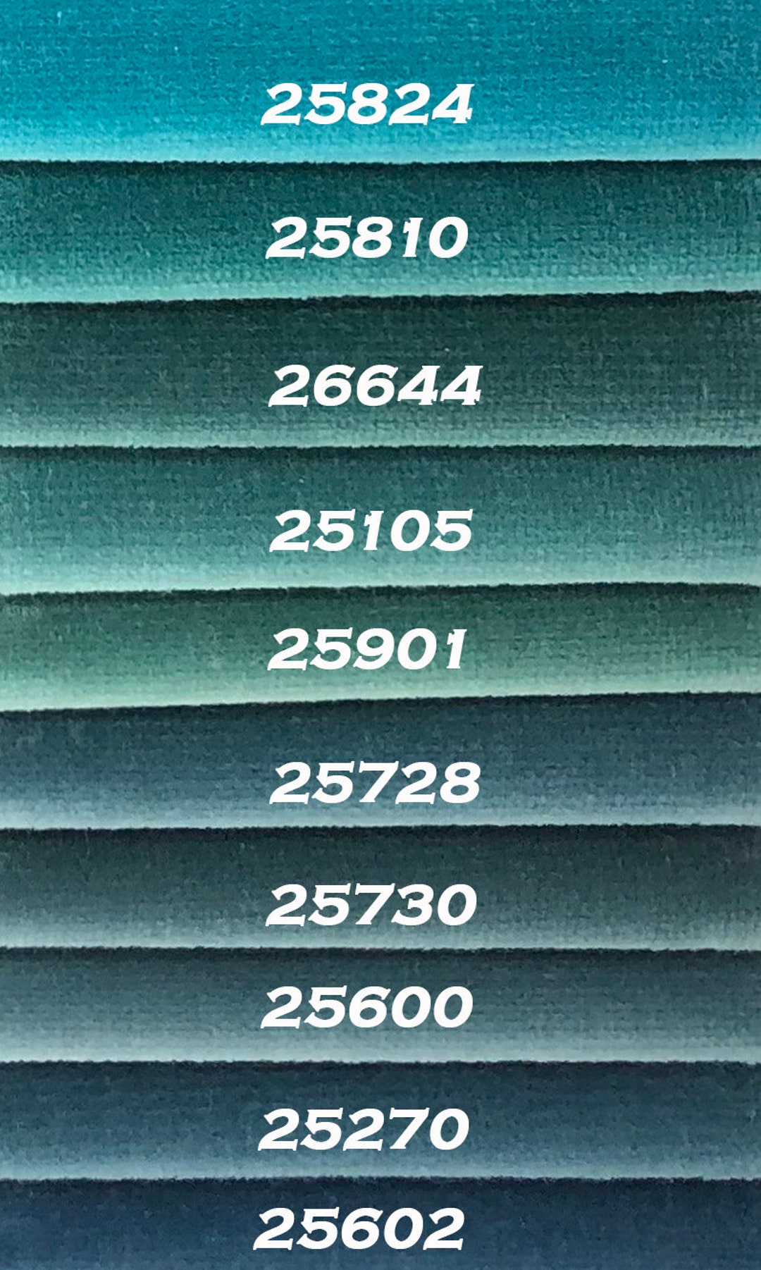 Imported Cotton Velvet Upholstery Fabric Teal & Blue Tones. PLEASE