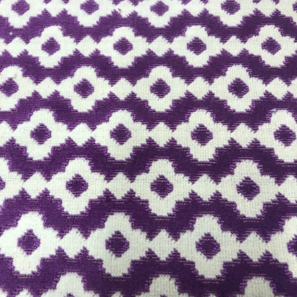 1/2 yd +/- Manuel Canovas Saint Remy Violette 4724-05 French Velvet