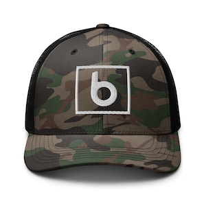 Trucker-Kappe mit Camouflage-Muster