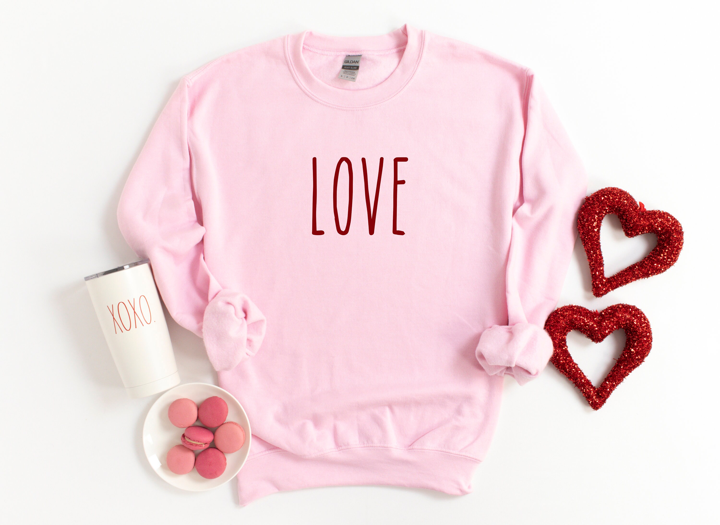 LOVE Rae Dunn Inspired Sweatshirt Etsy Canada