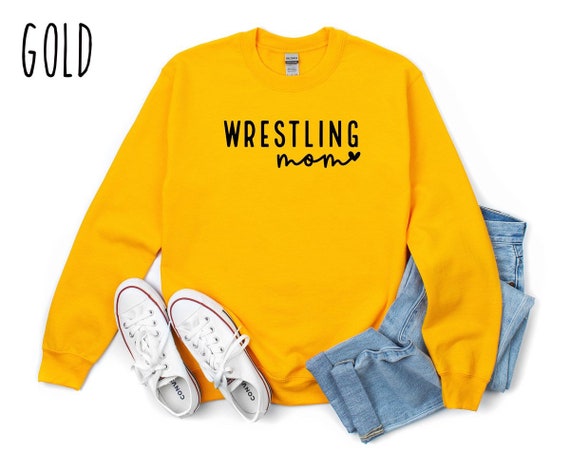 Wrestling Mom Sweatshirt Spirit Wear Sweatshirt Team Sweatshirt Wrestling Wrestling Mom Crewneck