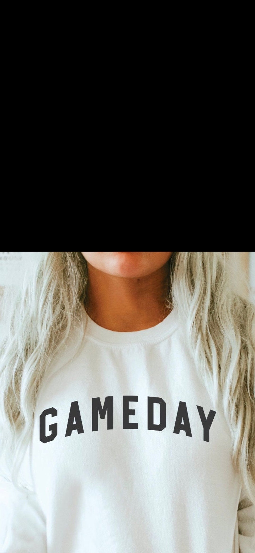 Game Day Marquee White Tee main image 1