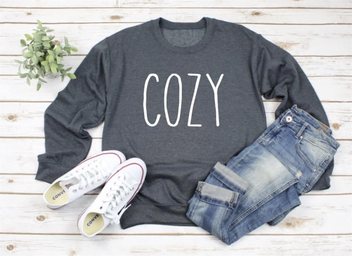 Cozy Rae Dunn Inspired Sweatshirt - Etsy