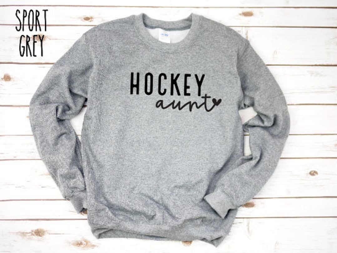 Hockey aunt best sale sweatshirt