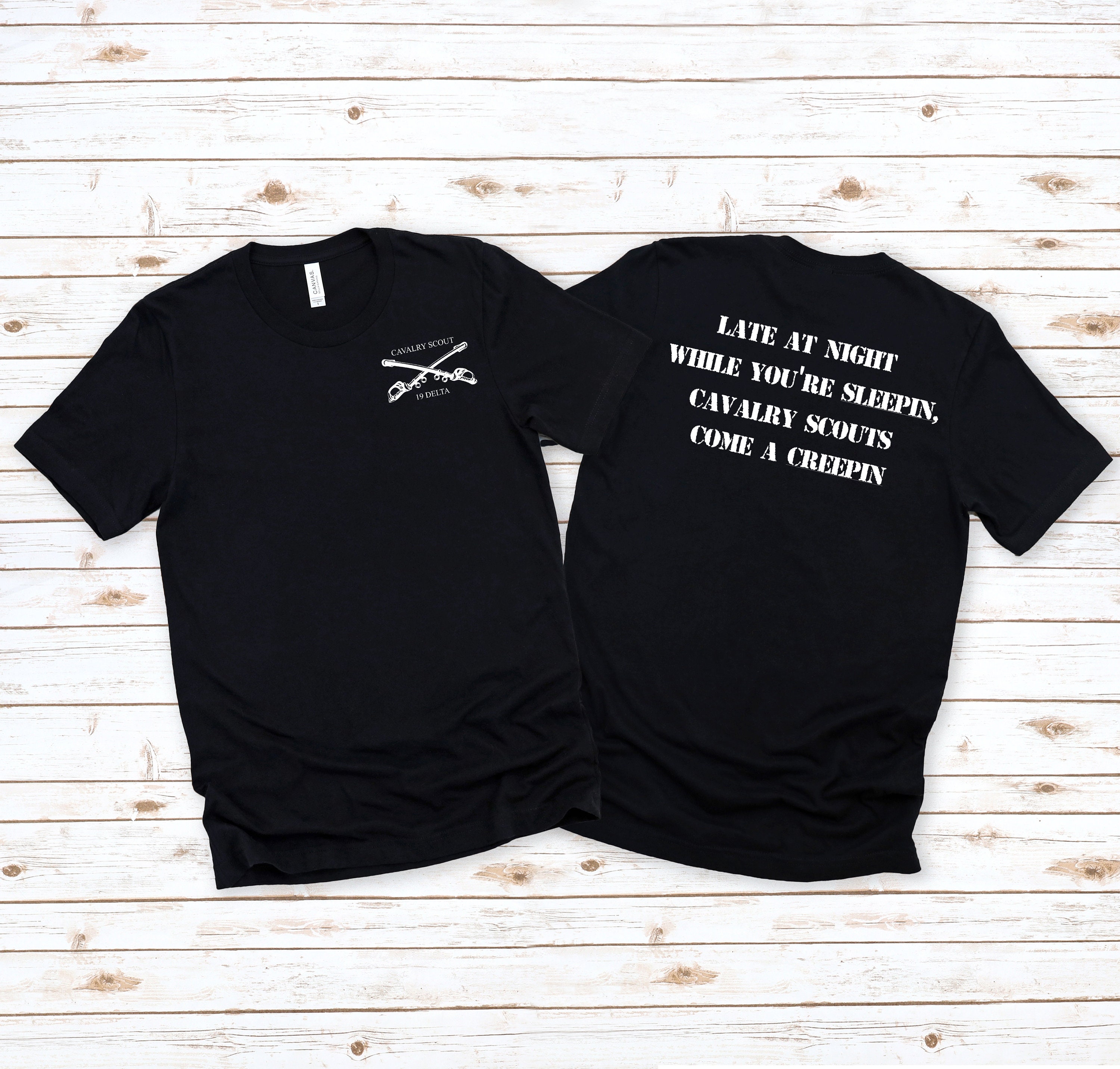 Cavalry Scout 19 Delta T-Shirt Cavalry Scout 19 Delta T-Shirt