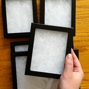 Riker Mount Frames for Insects. Different Sizes! Butterflies, Beetles, Collectibles.  Bug collection, coins, fossils, medals, shadowbox