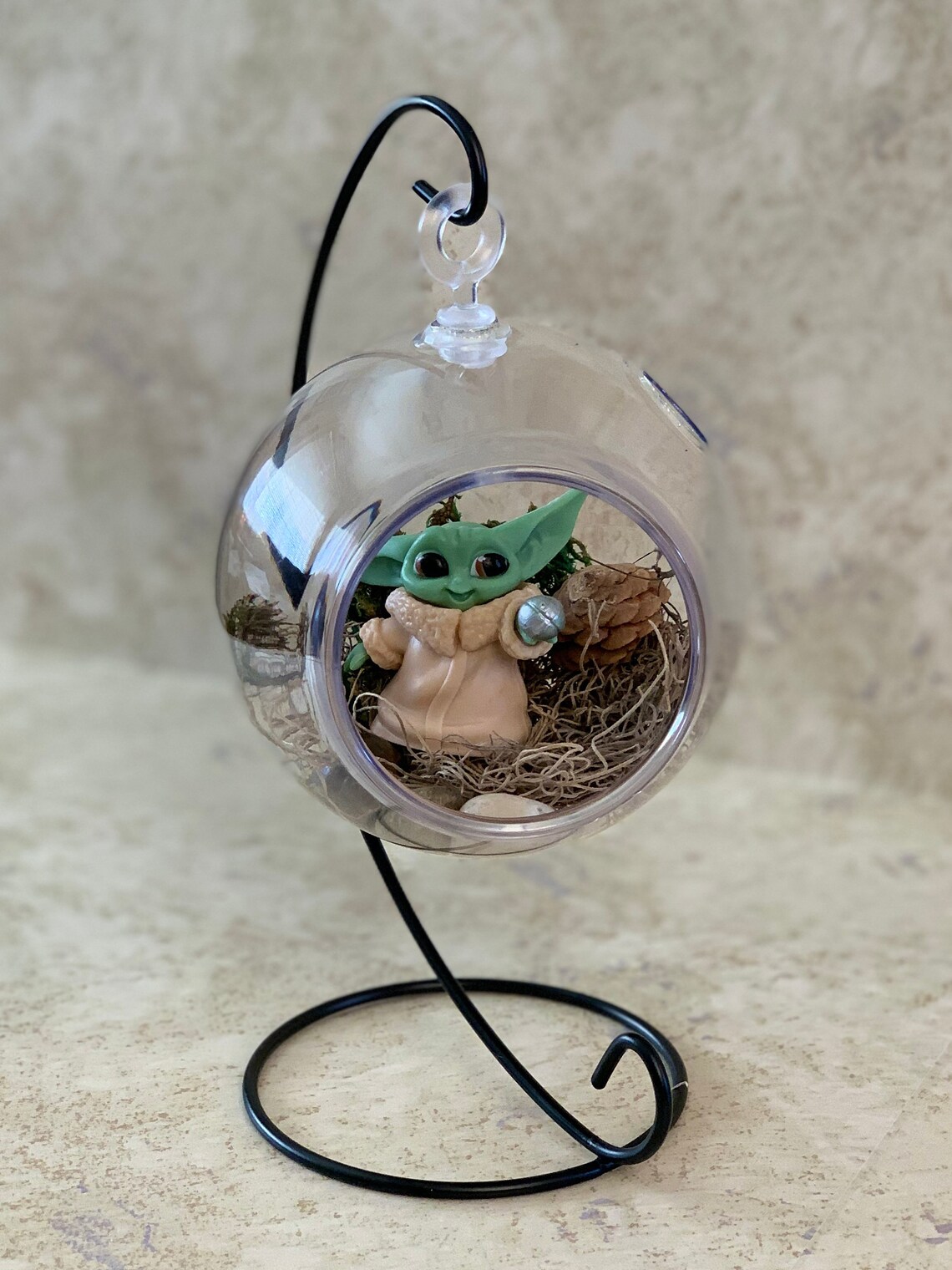 DIY Baby Yoda Terrarium Etsy