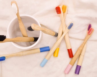 Personalized bamboo toothbrush