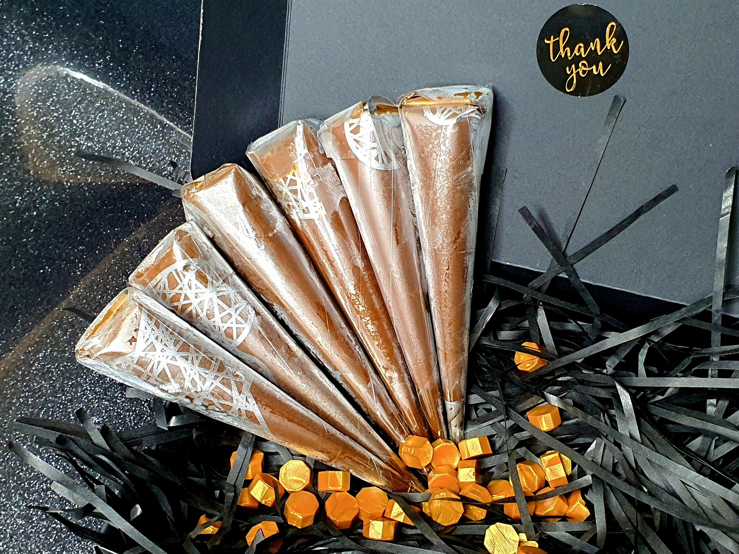 6 Handmade Mehndi Cones 100 Natural Etsy