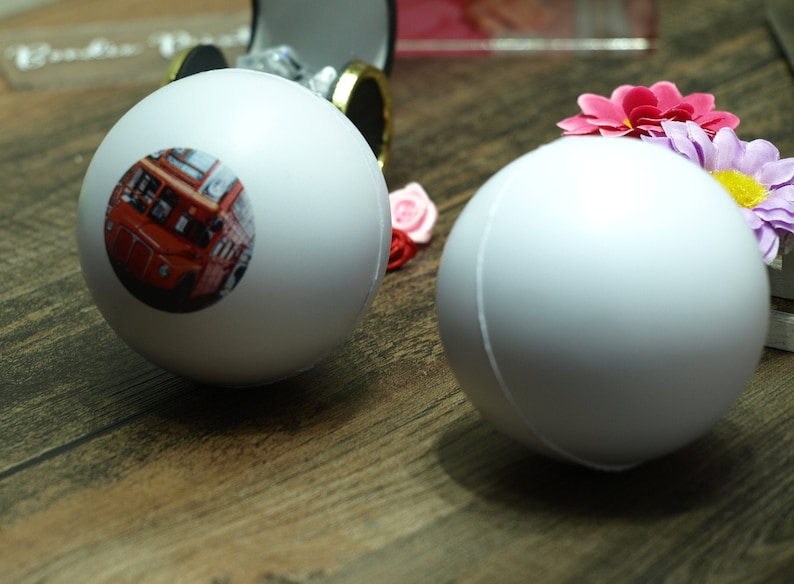Personalised round stress toy image 7