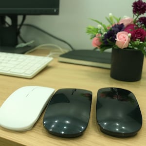 Personalised Wireless mouse 2.4 Ghz with any name photo logo text