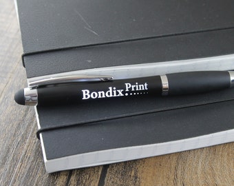 Personalised Light up logo pen with any name logo text