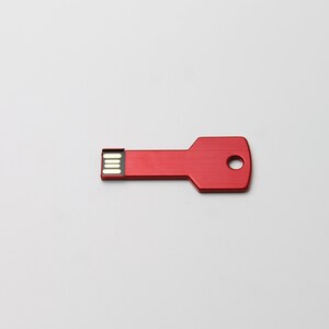 Personalised key shape Usb flash drive 16gb usb2.0 with any name logo text Christmas image 2