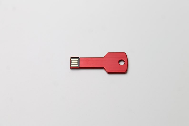 Personalised key shape Usb flash drive 16gb usb2.0 with any name logo text Christmas image 2