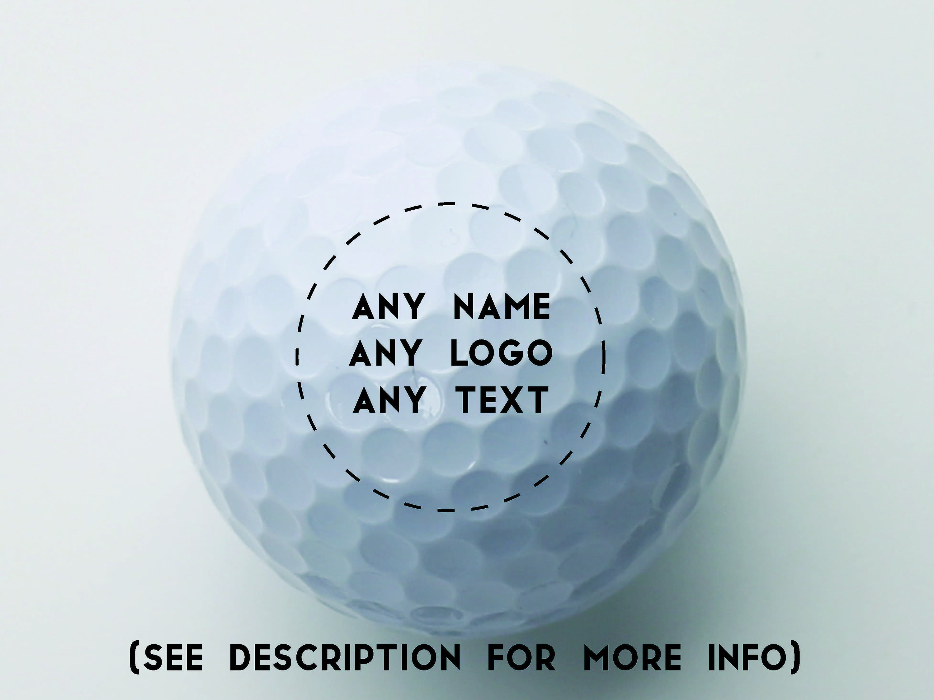 Personalised Golf Ball Slazenger V300 Soft Golf With Any Image
