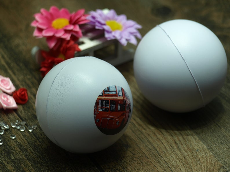 Personalised round stress toy image 8