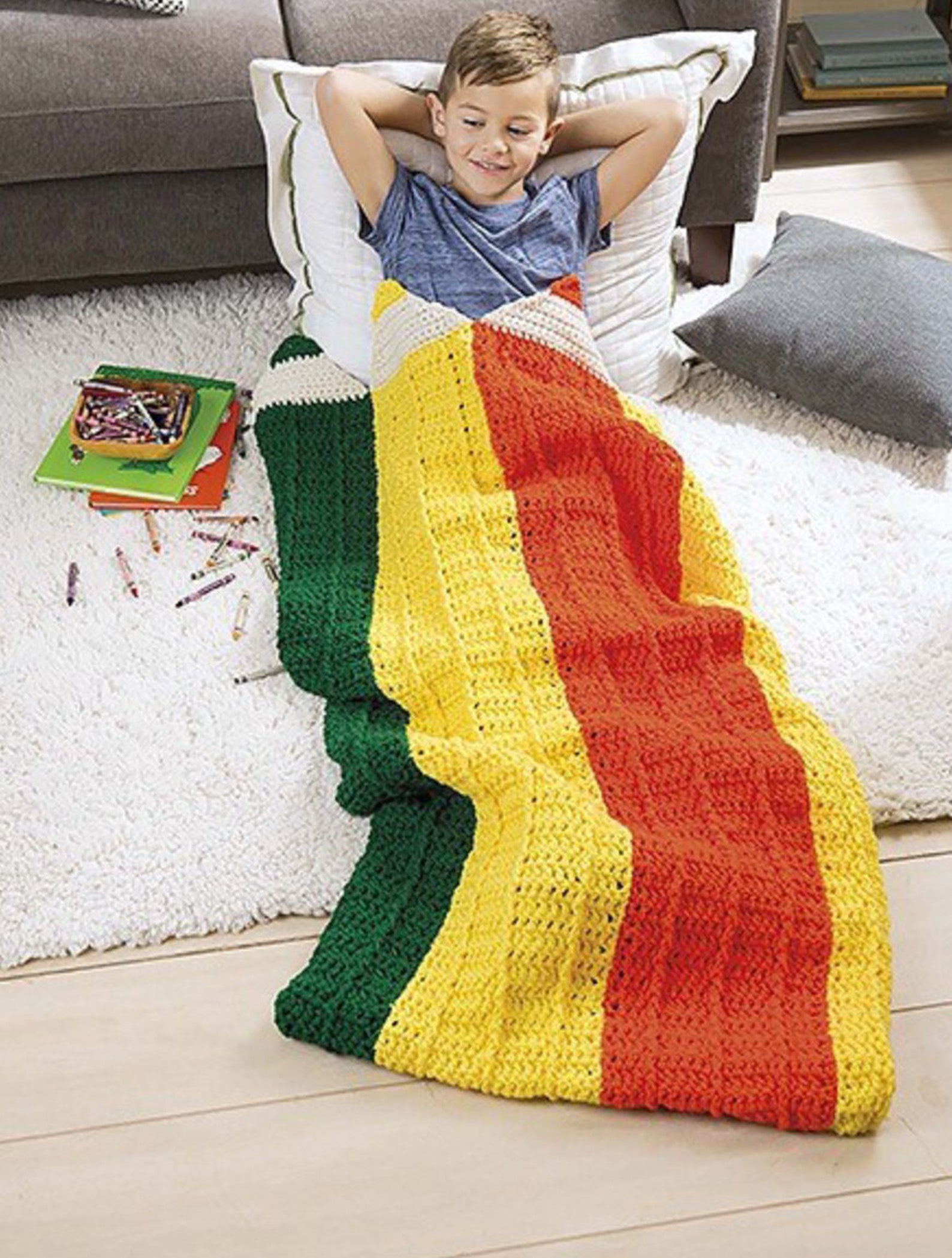 Crochet Pattern 7 Kids Snuggie Sacks Kids Sleeping Bags Kids Etsy