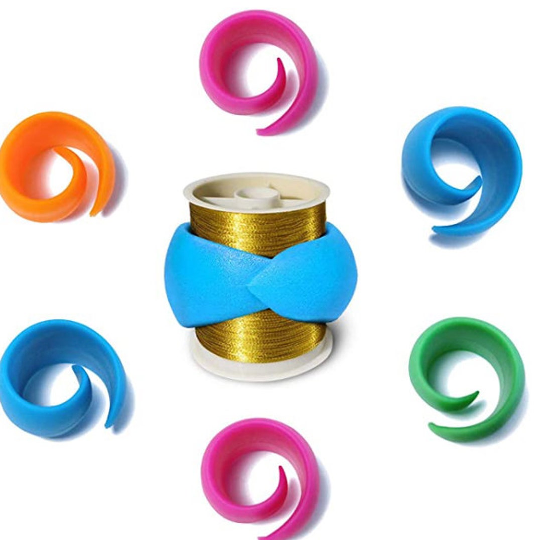 Thread Spool Huggers Bobbin Clamp Holder for Keeping Thread Tails 8