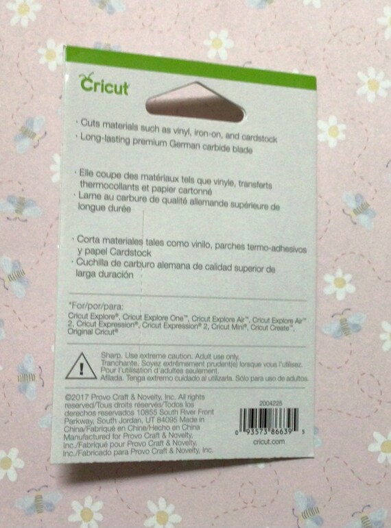 Cricut Bonded Fabric Blade & Housing for Crafting Tools