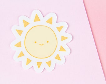 Goldie the Sun Cute Stationary Sticker