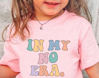 Camiseta "En mi época", divertida para bebés y niños pequeños, "Soy yo, hola, soy un bebé terrible de dos años y tres años", regalo de Navidad para niños salvajes de estilo retro campestre.