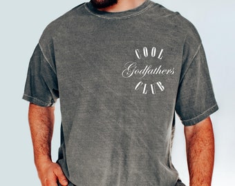 Sudadera con capucha del Club de los Padrinos, sudadera con anuncio de embarazo para hombre, camiseta del Padrino Pop, regalo divertido para el futuro padrino Comfort Colors®