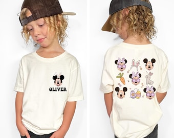 Custom Disney Easter Shirt 2026 Mickey Friends Bunny Ears Tee Disney Easter Disneyland Shirt Easter Gift Disney Family Matching Hop Tee