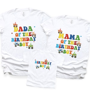 Monster Truck Birthday Shirt, Family Birthday Truck Sweatshirt, Birthday Boy Monster Truck TShirt, Custom Cars Bday Party Group Matching Tee