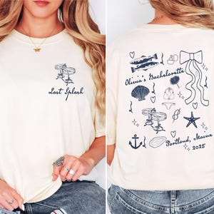 Shirt kust vrijgezellenfeest, sweatshirt sardines Bach, T-shirt visser esthetische bruid, strand-T-shirt, T-shirt Seaside Bach cadeau Comfort Colors®