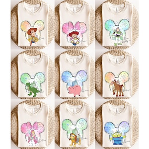 Toy Story Shirt, Buzz Lightyear Sweatshirt, Slinky Dog Tee, Rex and Jessie Gift, Sheriff Woody T-Shirt, Mouse Head TShirt Disney Trip Group