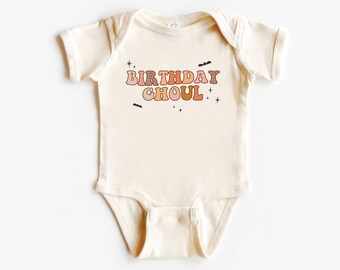 Halloween Birthday Shirt, Birthday Ghoul Tee, Halloween Bday Party Outfit, Kids Spooky 1st 2nd 3rd 4th 5th 6th Bday Gift, Boo Ghost Toddler
