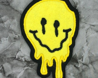 Melting Smiley Face Embroidery Design Tattoo Embroidery - Etsy Ireland Melting Smiley Face Embroidery Design Tattoo Embroidery - Etsy Ireland