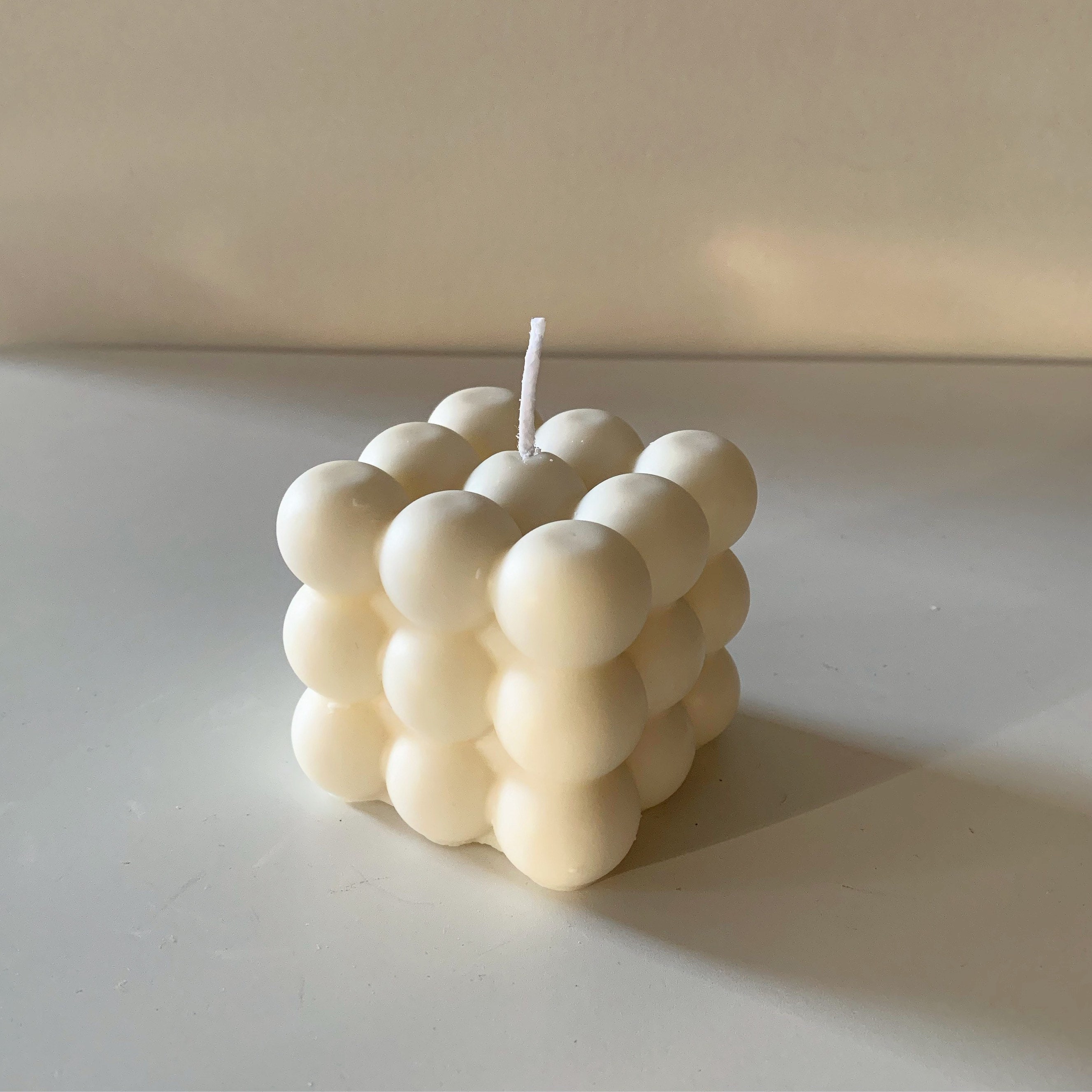 100 natural soy wax bubble candle Etsy