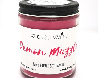 Demon Muzzle - Anime Fandom Character Inspired Candle