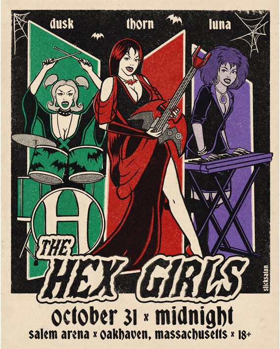 Hex Girls - Print - Etsy