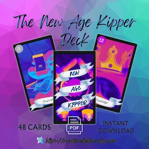 Baraja de oráculo Kipper de la Nueva Era: 40 cartas (versión imprimible)