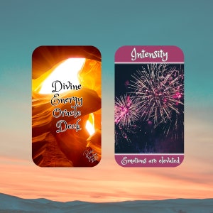 Divine Energy Oracle Deck 54 Cards - Choose your card finish