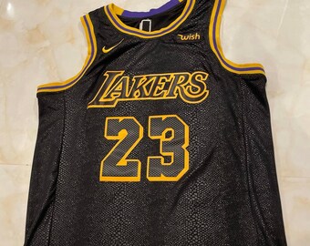 lebron lakers black jersey