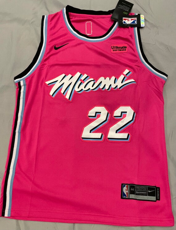 Jimmy butler miami heat jersey pink Clearance
